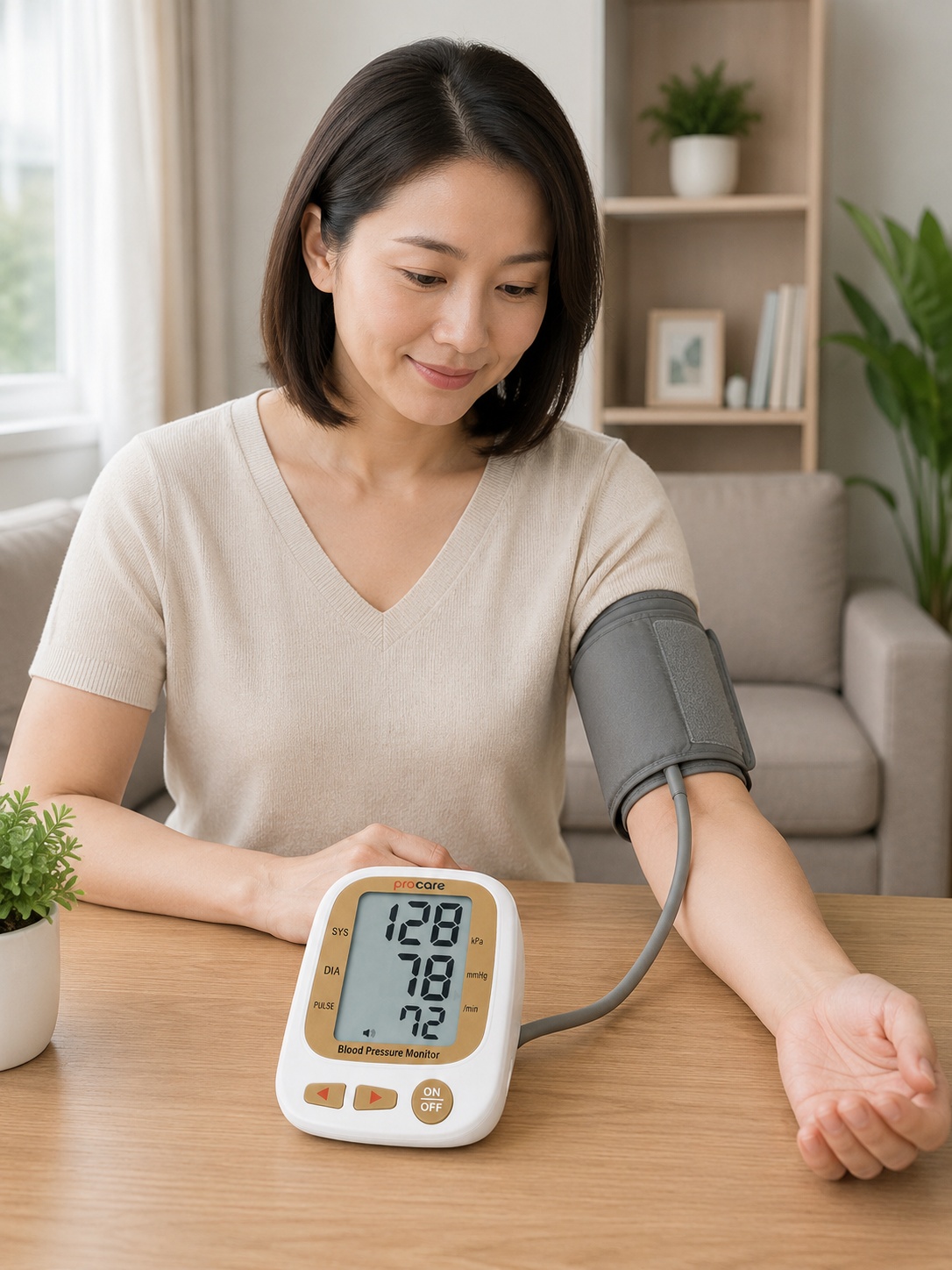 Procare 650s Upper Arm Digital Blood Pressure Monitor with Voice, Motion Detection, 2×192 Memory & 23–33 cm Cuff