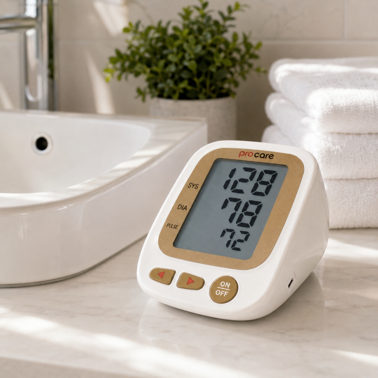 Procare 650s Upper Arm Digital Blood Pressure Monitor with Voice, Motion Detection, 2×192 Memory & 23–33 cm Cuff
