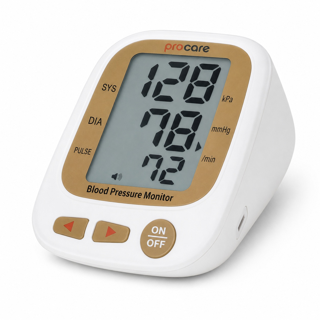 Procare 650s Upper Arm Digital Blood Pressure Monitor with Voice, Motion Detection, 2×192 Memory & 23–33 cm Cuff